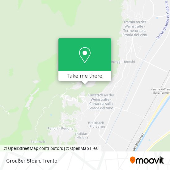 Groaßer Stoan map