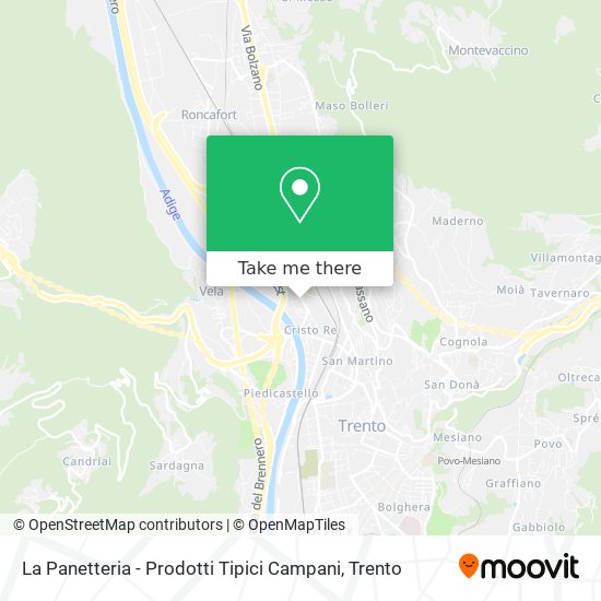 La Panetteria - Prodotti Tipici Campani map