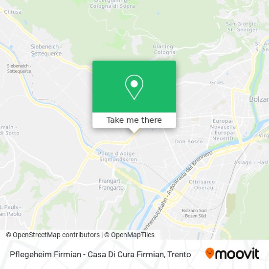 Pflegeheim Firmian - Casa Di Cura Firmian map