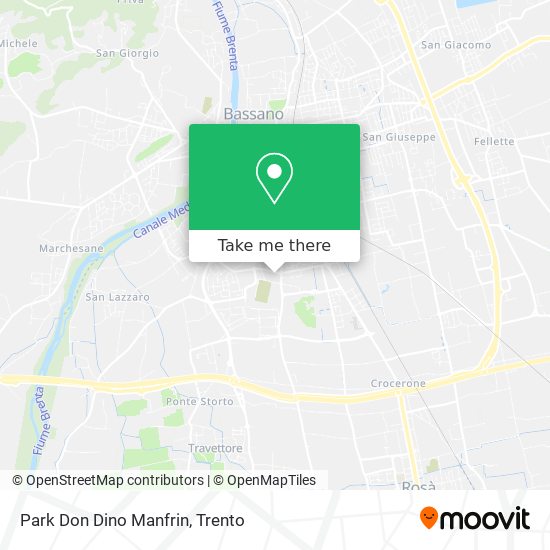 Park Don Dino Manfrin map