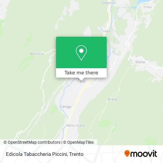 Edicola Tabaccheria Piccini map