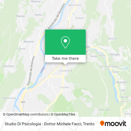 Studio Di Psicologia - Dottor Michele Facci map