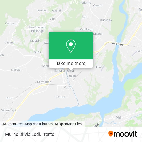 Mulino Di Via Lodi map
