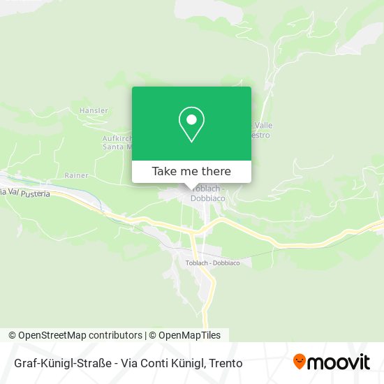 Graf-Künigl-Straße - Via Conti Künigl map