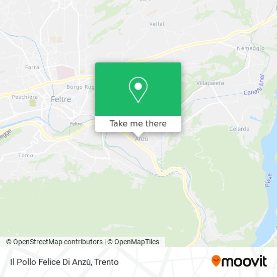 Il Pollo Felice Di Anzù map