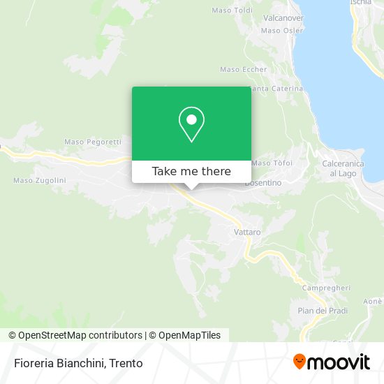 Fioreria Bianchini map