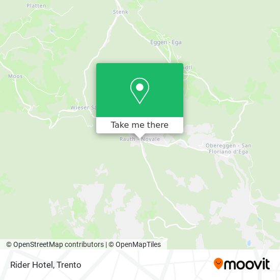 Rider Hotel map