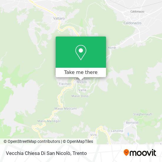 Vecchia Chiesa Di San Nicolò map