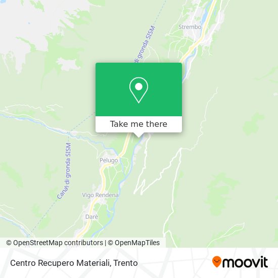 Centro Recupero Materiali map