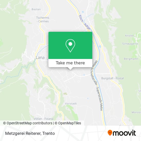 Metzgerei Reiterer map