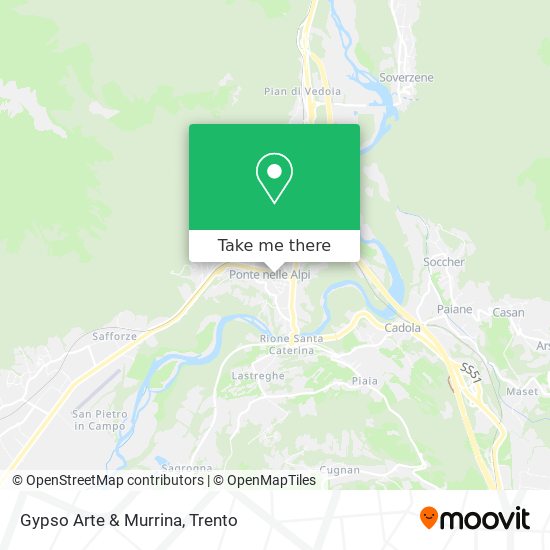 Gypso Arte & Murrina map