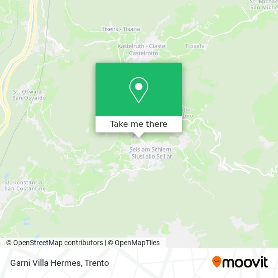 Garni Villa Hermes map