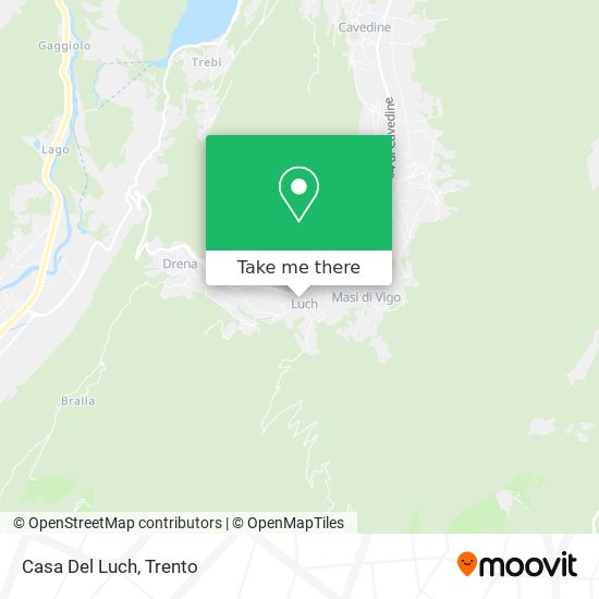 Casa Del Luch map