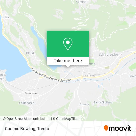 Cosmic Bowling map