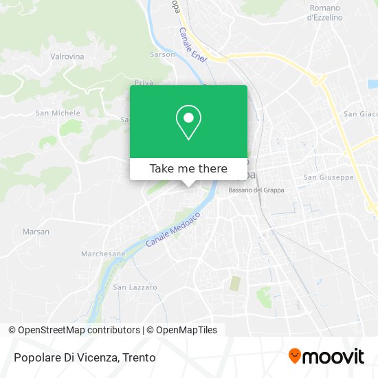 Popolare Di Vicenza map