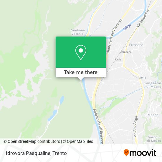 Idrovora Pasqualine map
