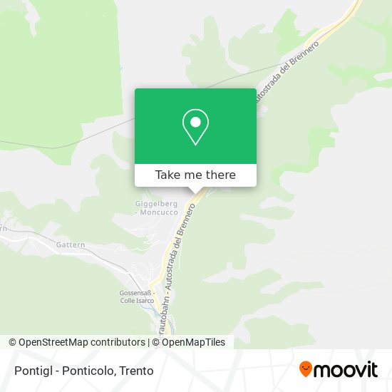 Pontigl - Ponticolo map