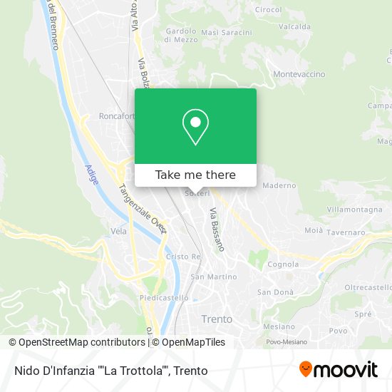 Nido D'Infanzia ""La Trottola"" map