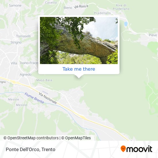Ponte Dell'Orco map