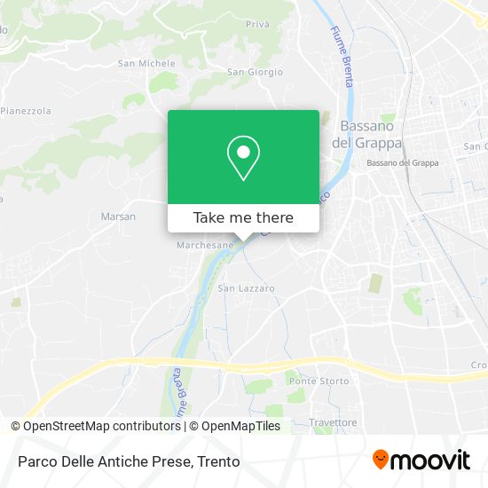 Parco Delle Antiche Prese map