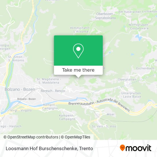Loosmann Hof Burschenschenke map