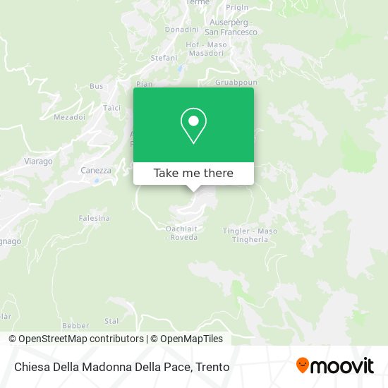 Chiesa Della Madonna Della Pace map