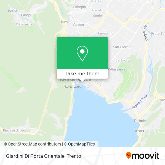 Giardini Di Porta Orientale map