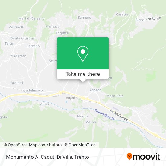 Monumento Ai Caduti Di Villa map
