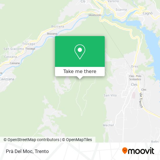 Prà Del Moc map