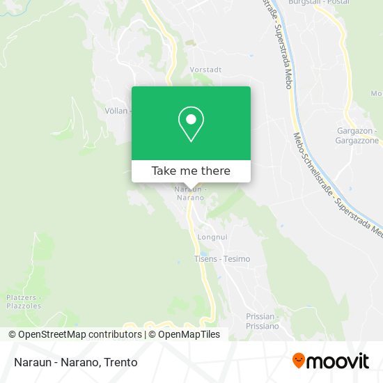 Naraun - Narano map