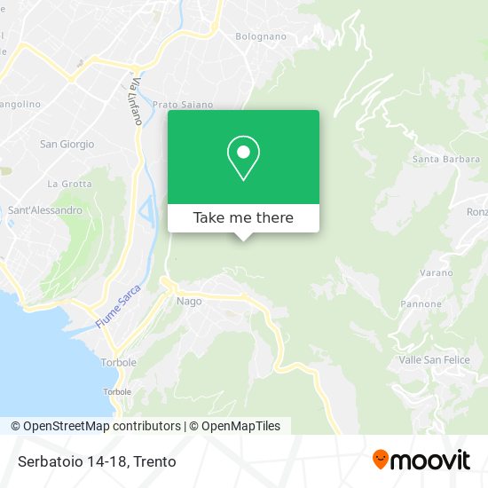 Serbatoio 14-18 map