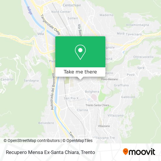 Recupero Mensa Ex-Santa Chiara map