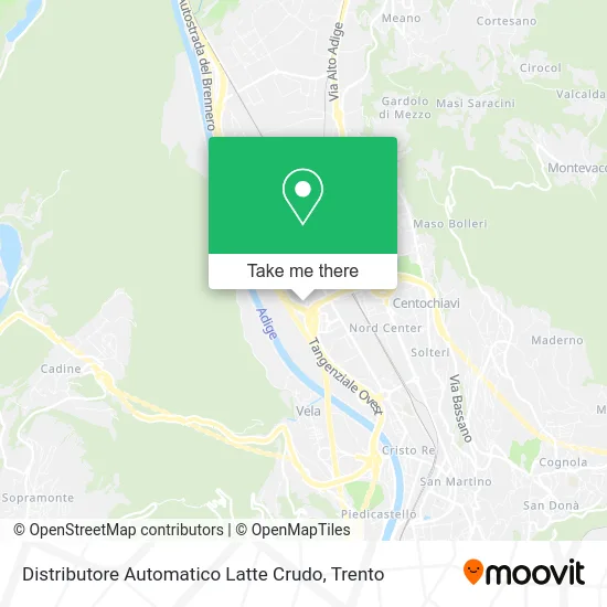 Distributore Automatico Latte Crudo map