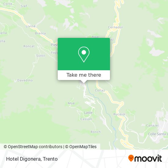 Hotel Digonera map