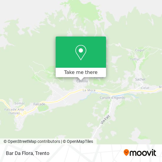 Bar Da Flora map