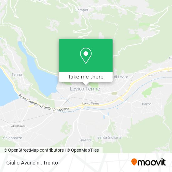 Giulio Avancini map
