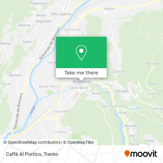Caffè Al Portico map