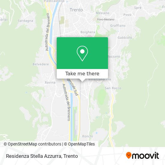 Residenza Stella Azzurra map