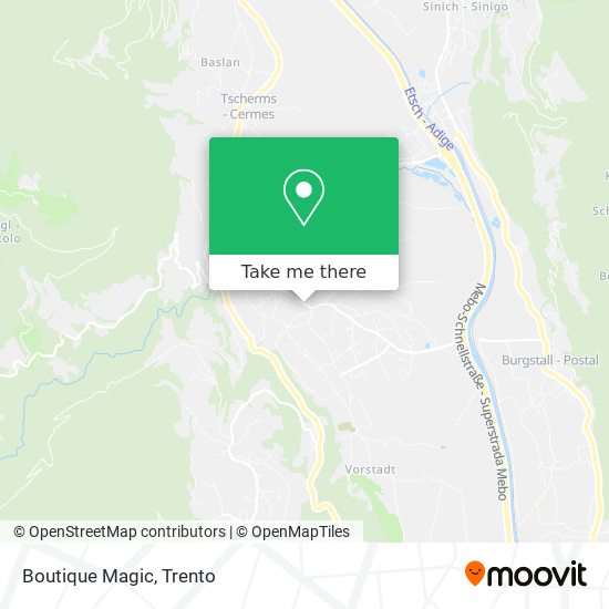 Boutique Magic map