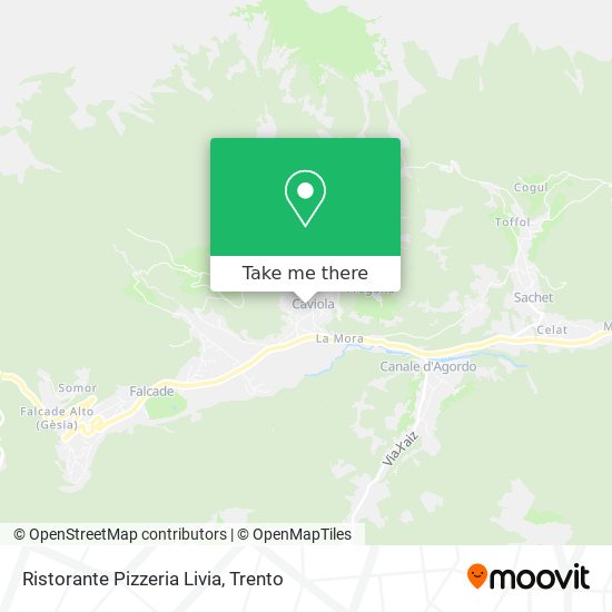 Ristorante Pizzeria Livia map