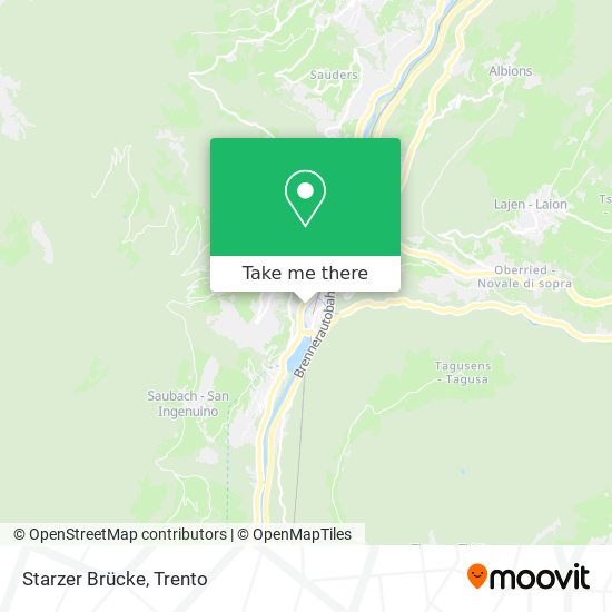 Starzer Brücke map