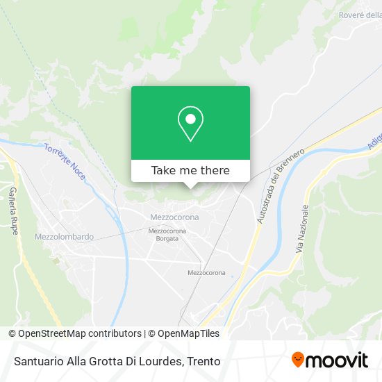 Santuario Alla Grotta Di Lourdes map