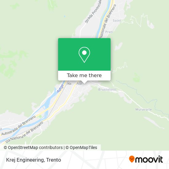 Krej Engineering map