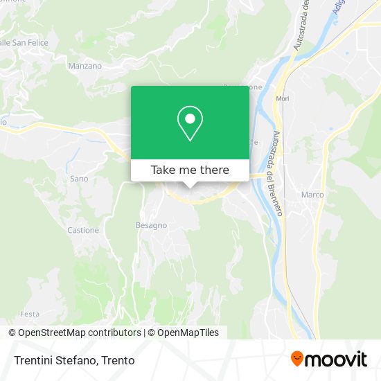 Trentini Stefano map