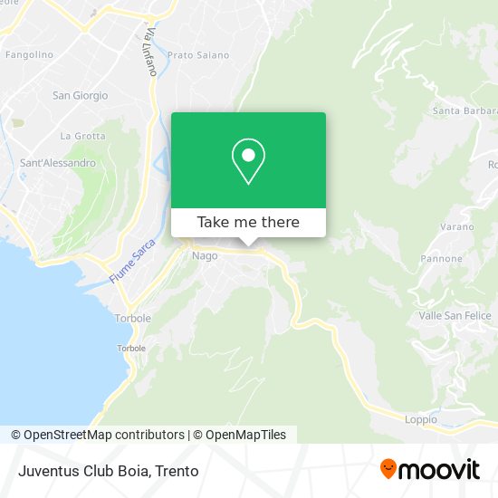 Juventus Club Boia map