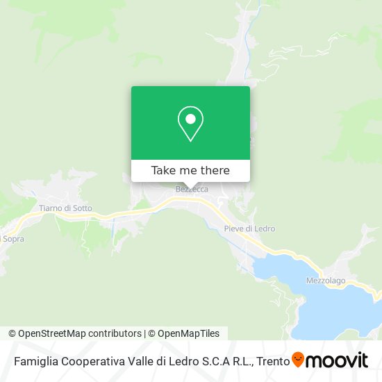 Famiglia Cooperativa Valle di Ledro S.C.A R.L. map