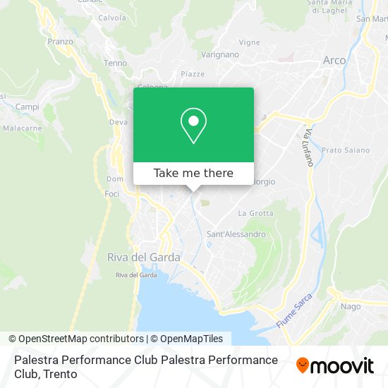 Palestra Performance Club Palestra Performance Club map