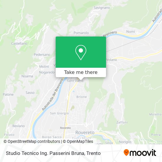 Studio Tecnico Ing. Passerini Bruna map