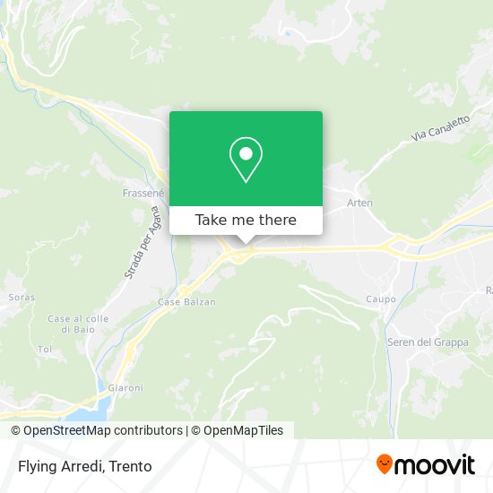 Flying Arredi map