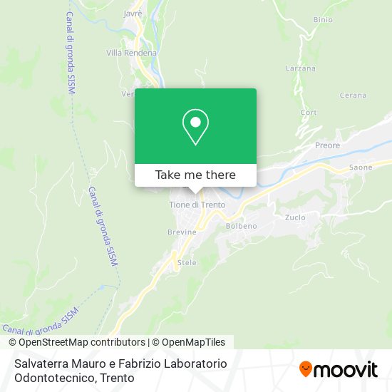 Salvaterra Mauro e Fabrizio Laboratorio Odontotecnico map